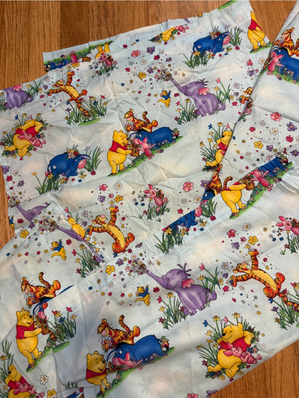 Winnie the Pooh 4 piece curtain valences or curtains